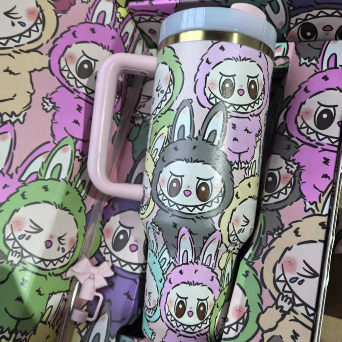 🔥  Labubu In-Car Insulated Cup 40 OZ ✈️Free Shipping - Image 7