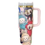 🔥  Labubu In-Car Insulated Cup 40 OZ ✈️Free Shipping - Image 2