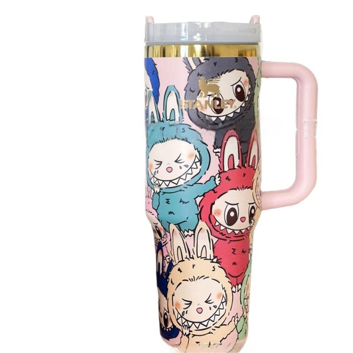 🔥  Labubu In-Car Insulated Cup 40 OZ ✈️Free Shipping - Image 2