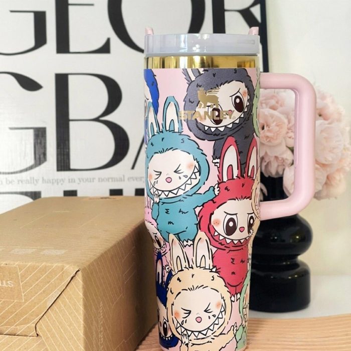 🔥  Labubu In-Car Insulated Cup 40 OZ ✈️Free Shipping - Image 4