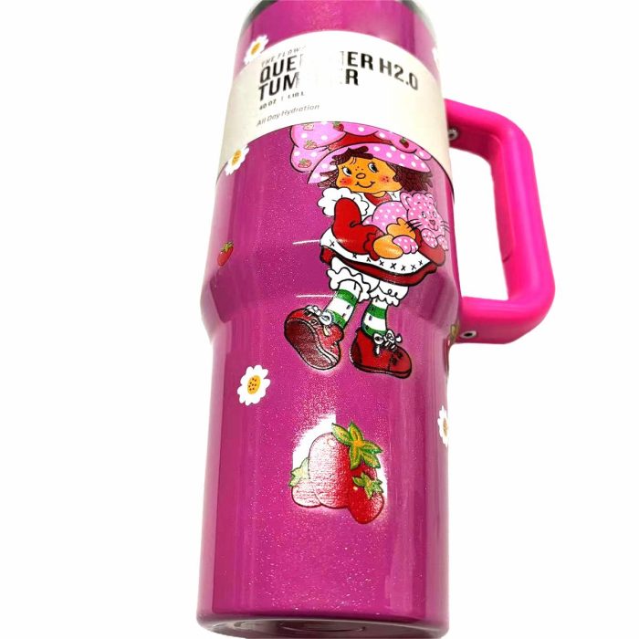 🔥Strawberry Shortcake Limited Edition 40 0z Tumbler - Image 9