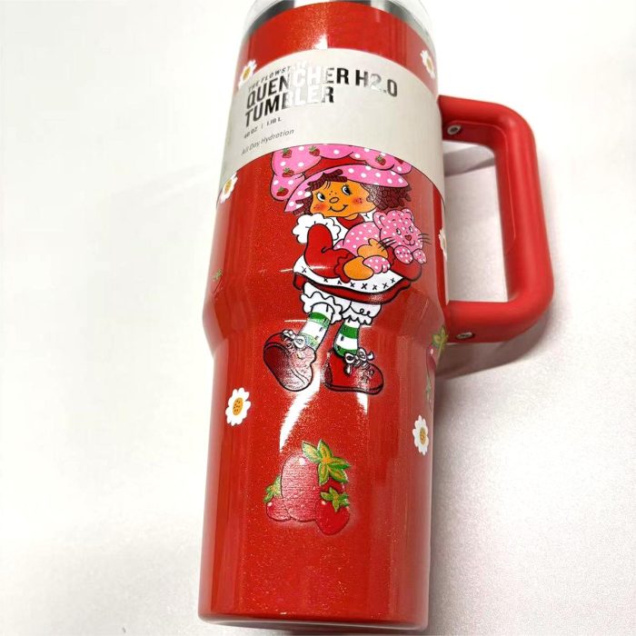 🔥Strawberry Shortcake Limited Edition 40 0z Tumbler - Image 8