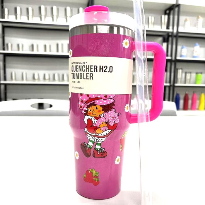 🔥Strawberry Shortcake Limited Edition 40 0z Tumbler - Image 3