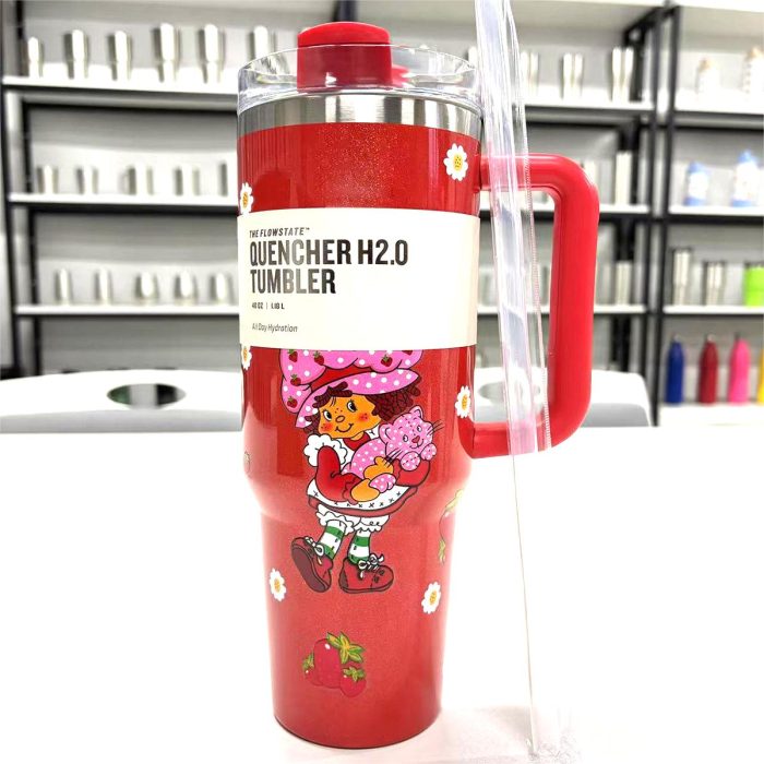 🔥Strawberry Shortcake Limited Edition 40 0z Tumbler - Image 7