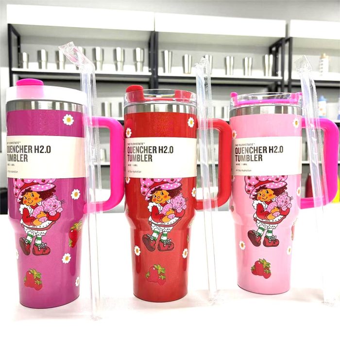 🔥Strawberry Shortcake Limited Edition 40 0z Tumbler - Image 10