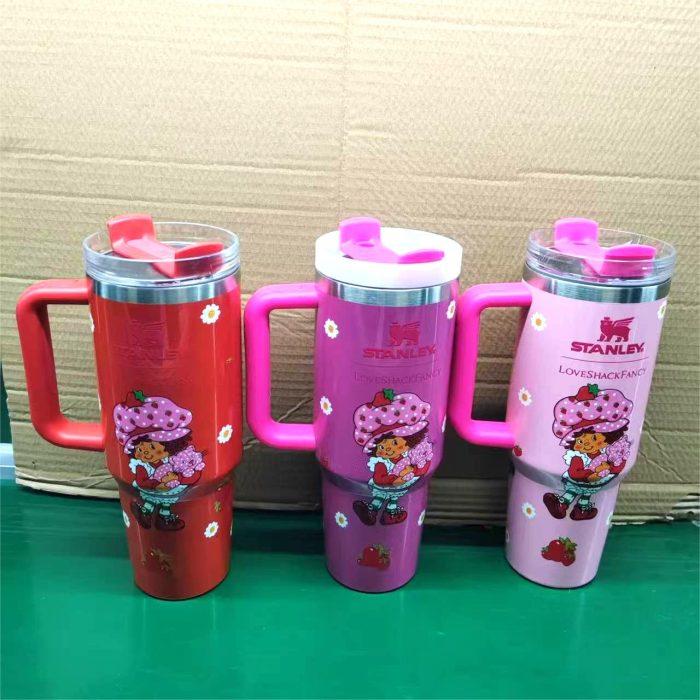 🔥Strawberry Shortcake Limited Edition 40 0z Tumbler - Image 11