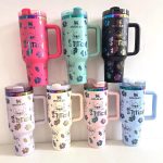 🔥40 OZ Stitch Insulated Cup 1200ML🥰 Straw Topper as Free Gift🎁 - Image 2