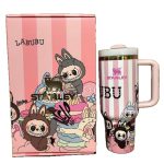 🔥  Labubu Stripe Insulated Cup 40 OZ ✈️Free Shipping - Image 5