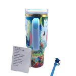 🔥Stitch Insulated Tumbler Gift Box 40OZ Include Straw and Topper - Image 7
