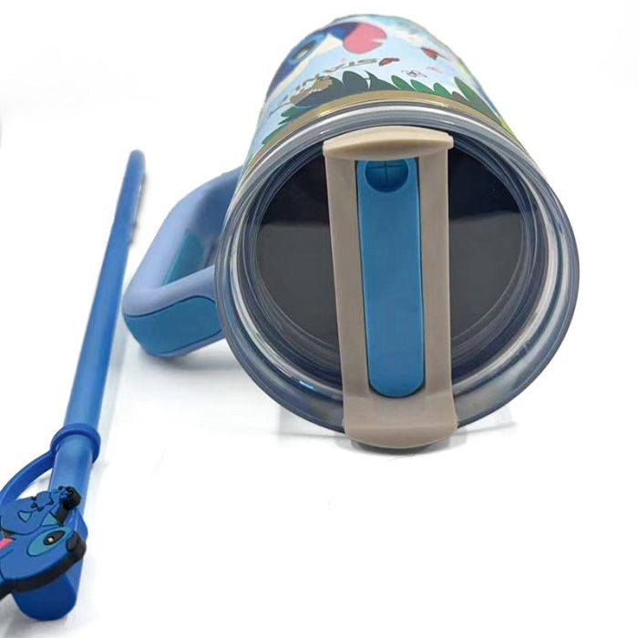 🔥Stitch Insulated Tumbler Gift Box 40OZ Include Straw and Topper - Image 8