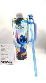 🔥Stitch Insulated Tumbler Gift Box 40OZ Include Straw and Topper - Image 6