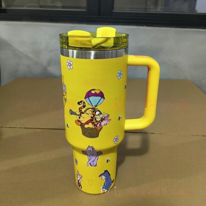 🔥Winnie Pooh Insulated Tumbler Cup 40 OZ - Image 8