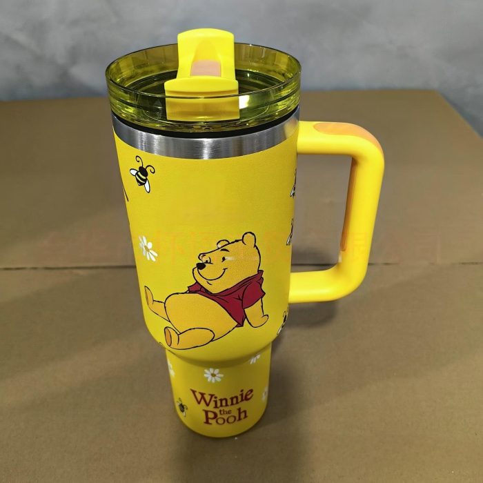 🔥Winnie Pooh Insulated Tumbler Cup 40 OZ - Image 4