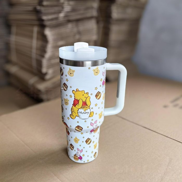 🔥Winnie Pooh Insulated Tumbler Cup 40 OZ - Image 3