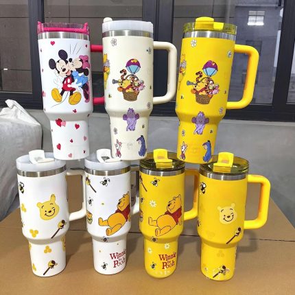 🔥Winnie Pooh Insulated Tumbler Cup 40 OZ