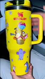 🔥Winnie Pooh Insulated Tumbler Cup 40 OZ - Image 11