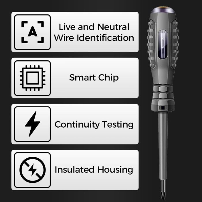 🔥2-in-1  High Torque Strong Magnetic Screwdriver Electricity Detector - Image 2