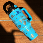 🔥40 OZ Stitch Insulated Cup 1200ML🥰 Straw Topper as Free Gift🎁 - Image 12