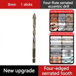 🔥2025 Hot Sale🔥High-Strength 4-Flute Serrated Eccentric Drill Bit Kit - Image 22