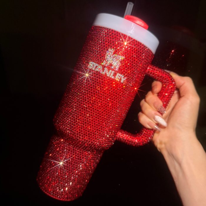 400z DrPepper Tumbler Studded With Diamonds Free Shipping📦 - Image 3