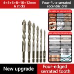 🔥2025 Hot Sale🔥High-Strength 4-Flute Serrated Eccentric Drill Bit Kit - Image 15