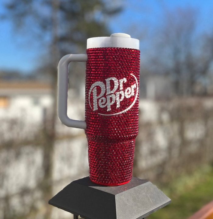 400z DrPepper Tumbler Studded With Diamonds Free Shipping📦 - Image 11