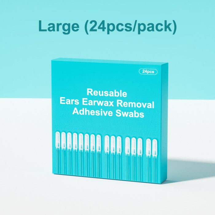 Reusable Earwax Removal Adhesive Swabs - Image 10