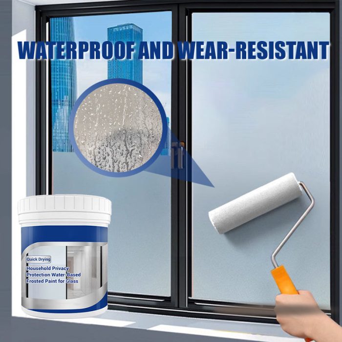 Household Privacy Protection Water-Based Frosted Paint for Glass - Image 3