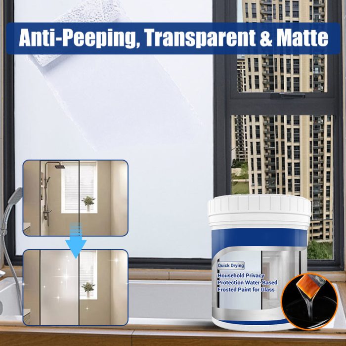 Household Privacy Protection Water-Based Frosted Paint for Glass - Image 1