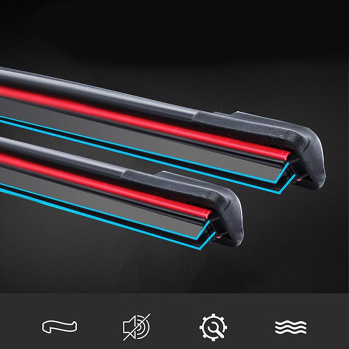 🌧️🔇 4-Layer Silent Windshield Wipers! Whisper-Quiet Wiping, Zero Visibility Blind Spots in the Rain 🚗 - Image 2