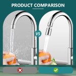 🚿✨360° Swivel Dual Function Kitchen Faucet Bubbler! Saves Water 50%+ - Image 4