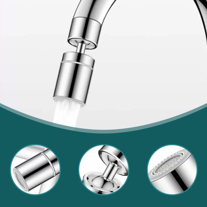 🚿✨360° Swivel Dual Function Kitchen Faucet Bubbler! Saves Water 50%+ - Image 7