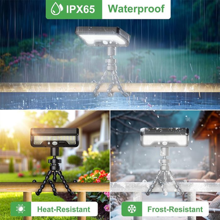 🌞🔌 Octopus Solar Lights! 0 Electricity Cost Full Scene Installation, 30 Seconds to Light Up Any Corner 🚀 - Image 5