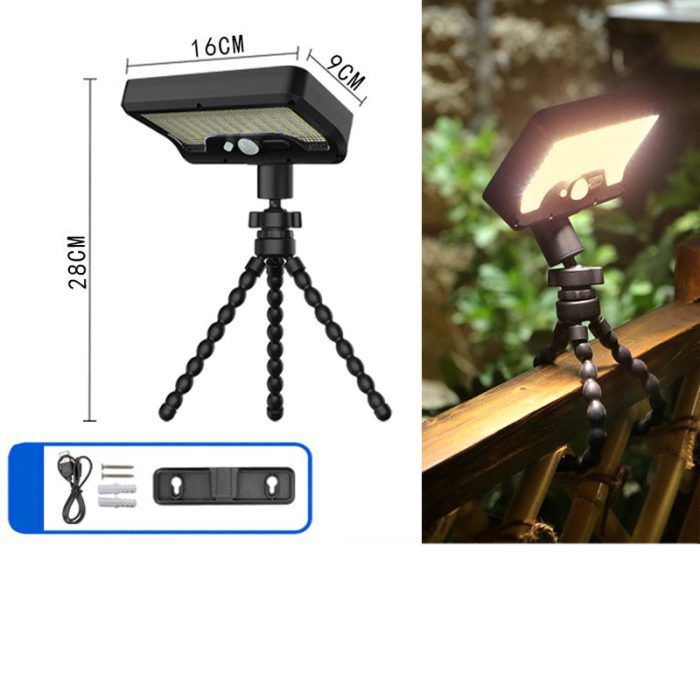 🌞🔌 Octopus Solar Lights! 0 Electricity Cost Full Scene Installation, 30 Seconds to Light Up Any Corner 🚀 - Image 13