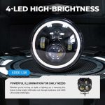 4-LED High-Brightness Motorcycle Spotlight - Image 4