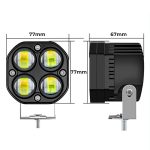 4-LED High-Brightness Motorcycle Spotlight - Image 8