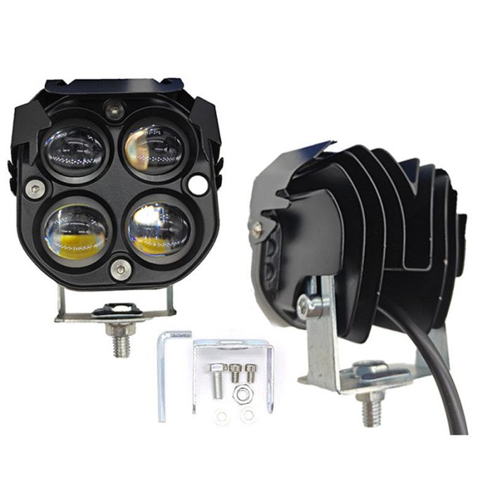 4-LED High-Brightness Motorcycle Spotlight - Image 9