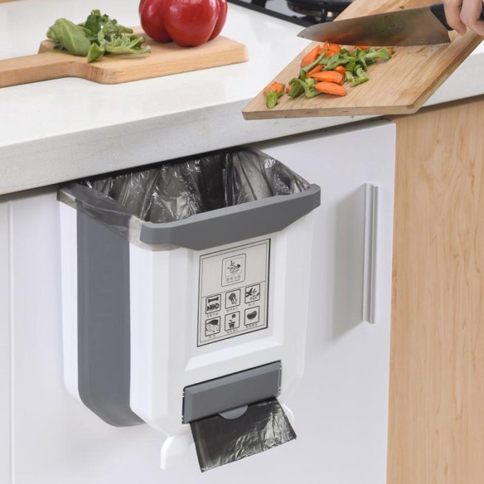 🔥Foldable Kitchen Cabinet Trash Can - Image 2