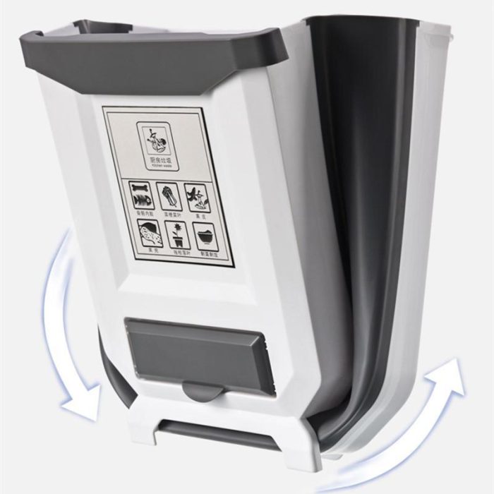🔥Foldable Kitchen Cabinet Trash Can - Image 5