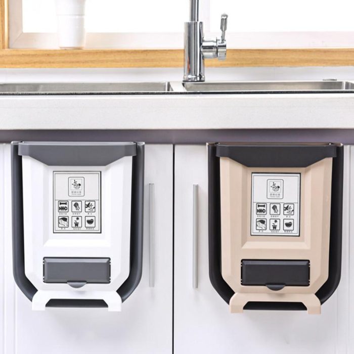 🔥Foldable Kitchen Cabinet Trash Can - Image 4