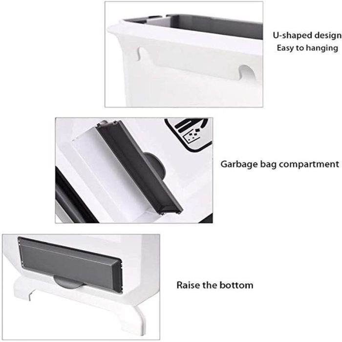 🔥Foldable Kitchen Cabinet Trash Can - Image 10