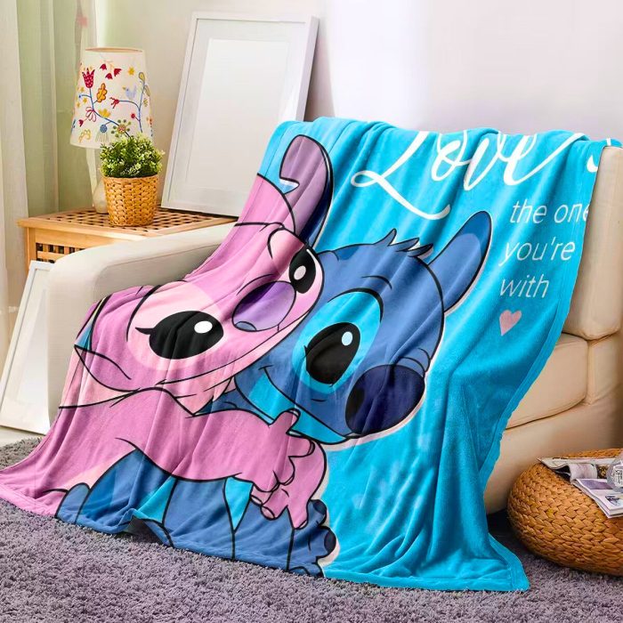 Stitch Flannel Blanket - Image 1