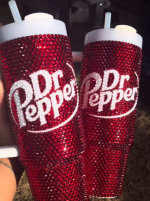 400z DrPepper Tumbler Studded With Diamonds Free Shipping📦 - Image 15
